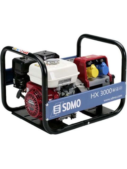 Бензиновый генератор SDMO HX 3000-C (-S)