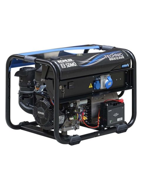 Бензиновый генератор SDMO TECHNIC 6500 E AVR C5 с АВР