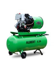Винтовой компрессор Atmos Albert E 50-RD с ресивером и осушителем