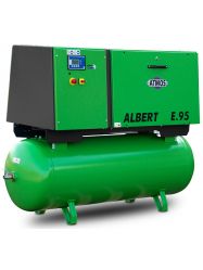 Винтовой компрессор Atmos Albert E 95-KRD с ресивером и осушителем