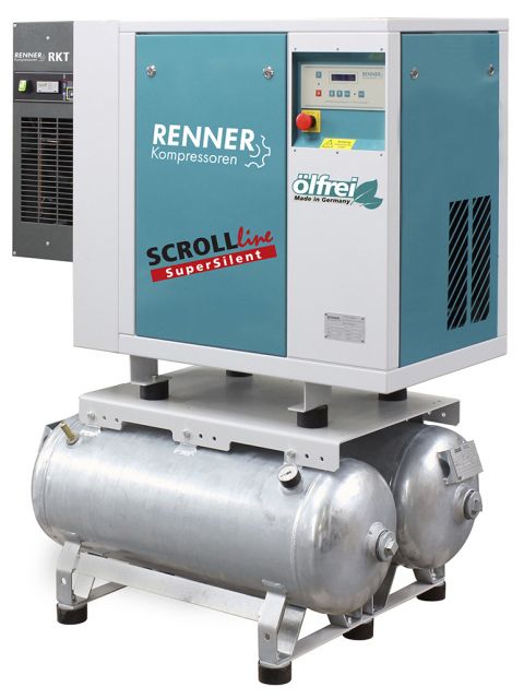 Спиральный компрессор Renner SLDK-S 2.2/2x90-8