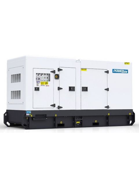 Дизельный генератор PowerLink GMS175C в кожухе