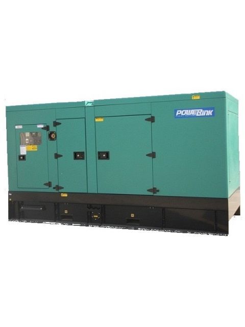Дизельный генератор PowerLink GMS180PXS в кожухе с АВР