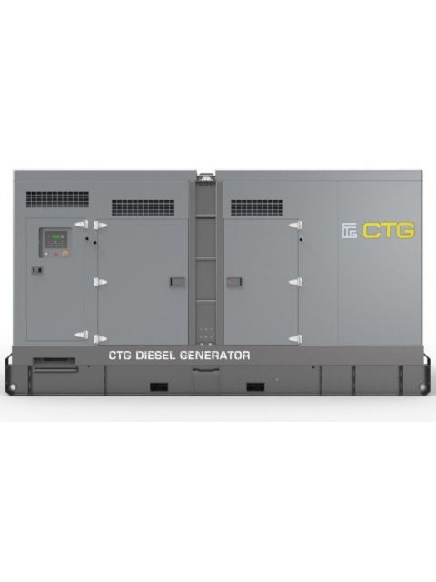 Дизельный генератор CTG 400C в кожухе