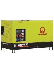 Дизельный генератор Pramac GBW 22 P 1 фаза в кожухе