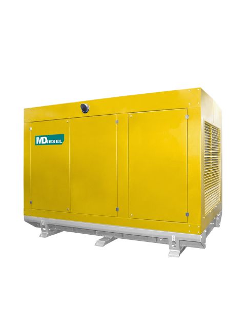 Дизельный генератор MitsuDiesel МД АД-30С-Т400-2РПМ29 в погодозащитном кожухе с АВР